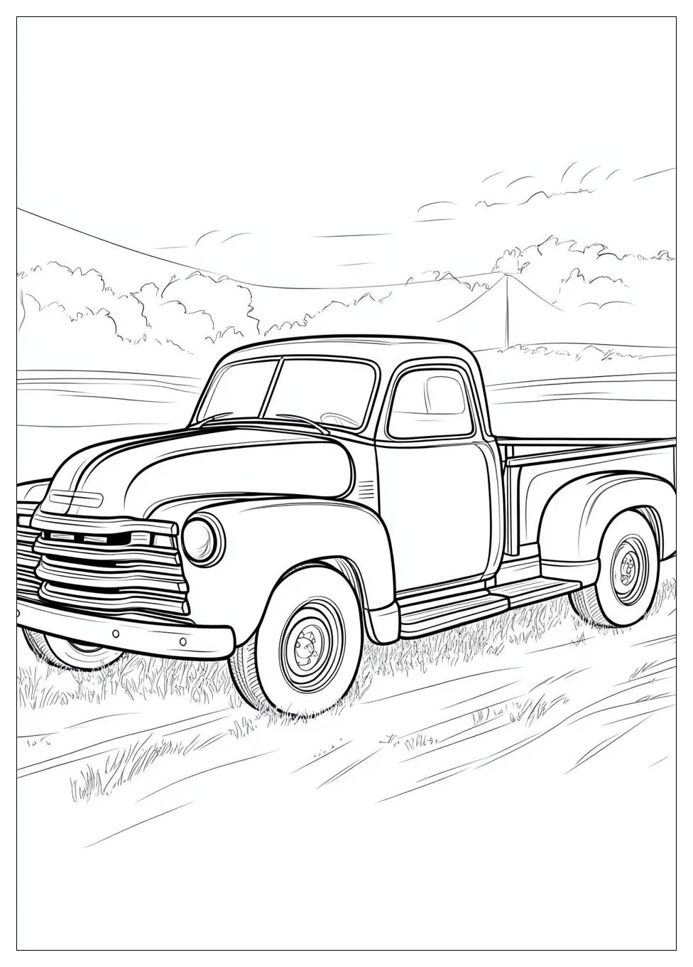 Chevy Truck Coloring Pages-11