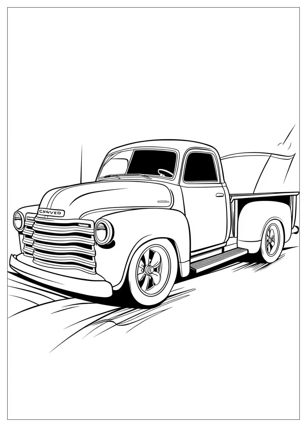 Chevy Truck Coloring Pages-12