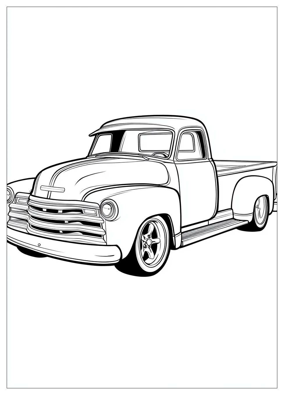 Chevy Truck Coloring Pages-16