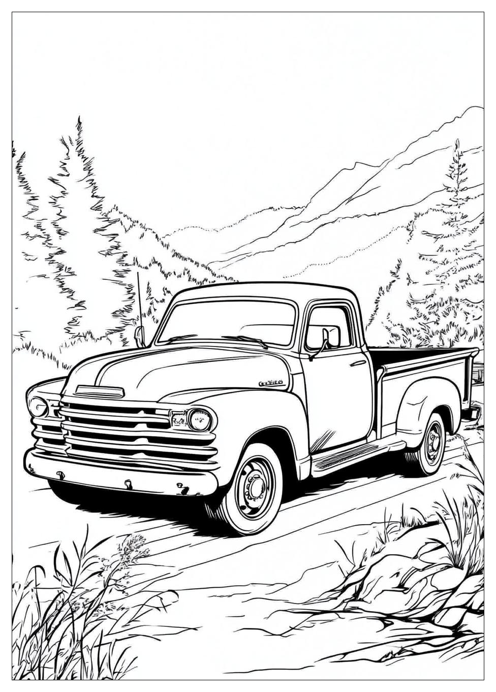 Chevy Truck Coloring Pages-17