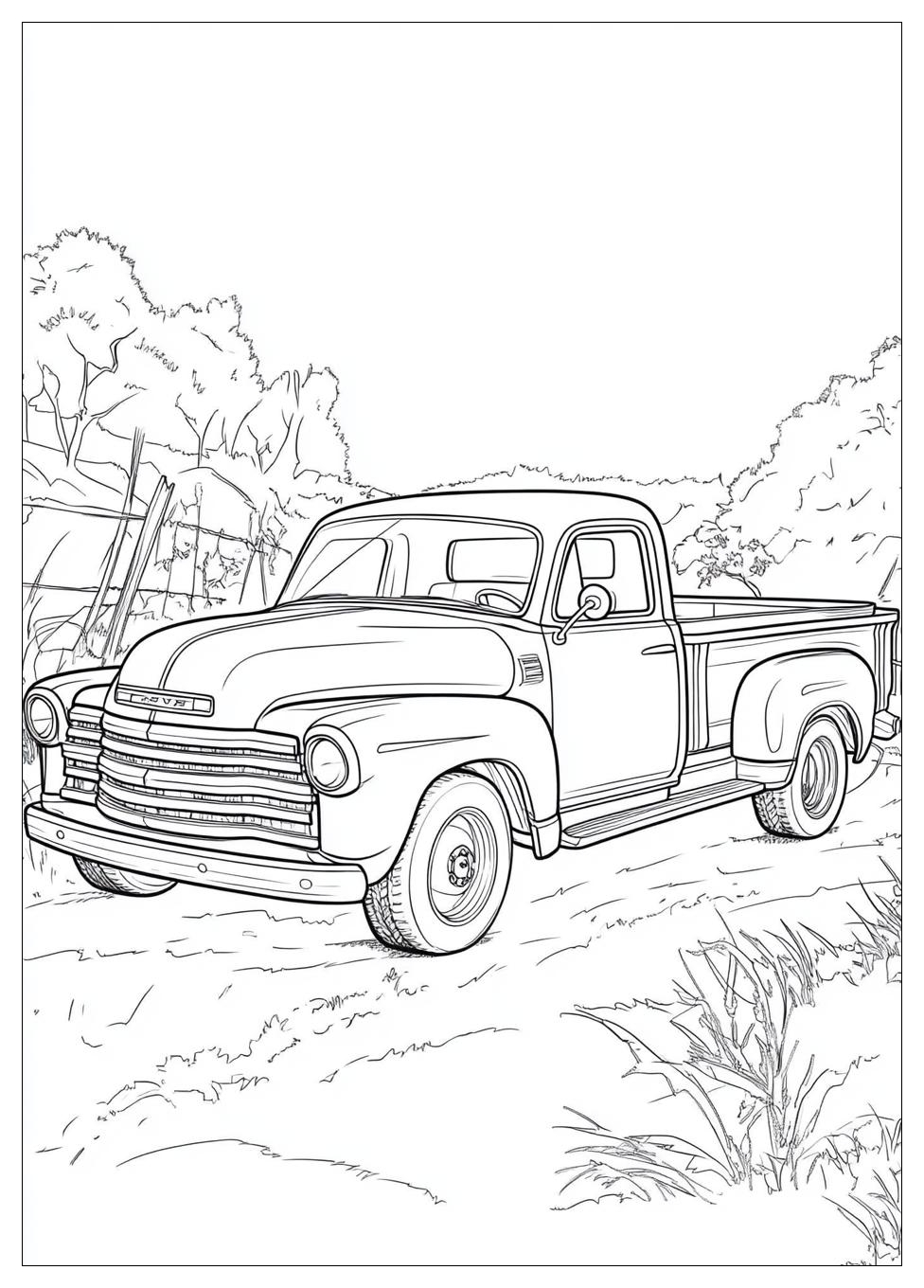 Chevy Truck Coloring Pages-18
