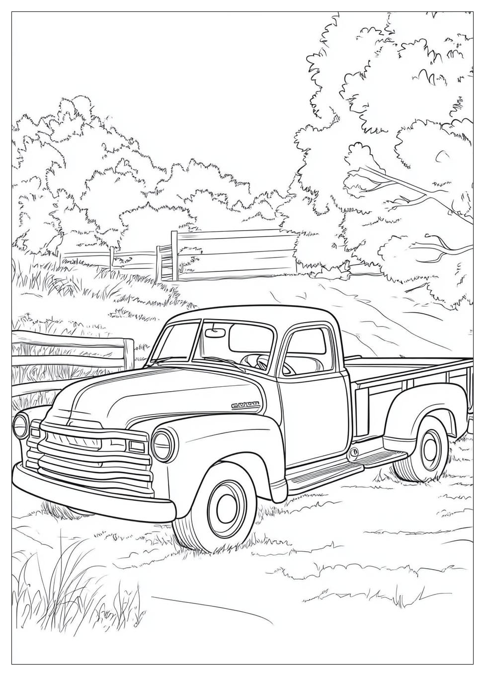 Chevy Truck Coloring Pages-19