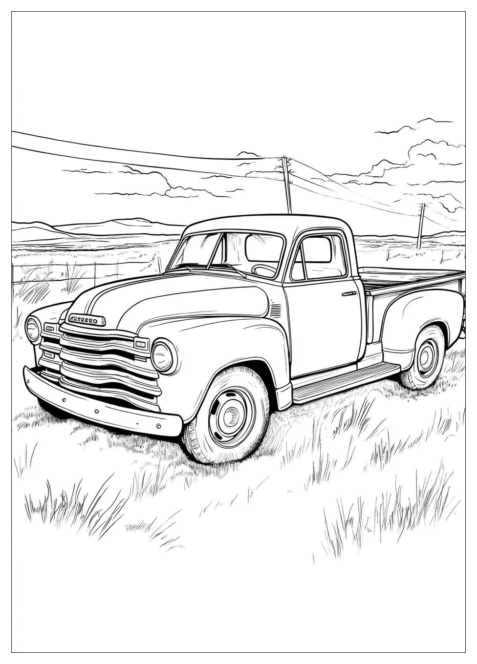 Chevy Truck Coloring Pages-2