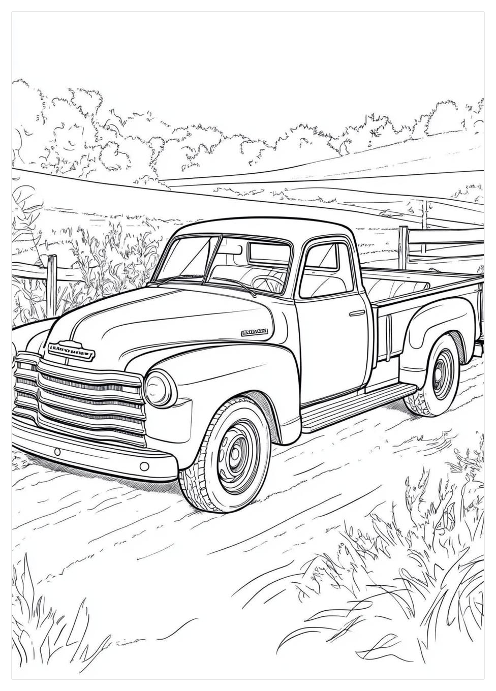 Chevy Truck Coloring Pages-20