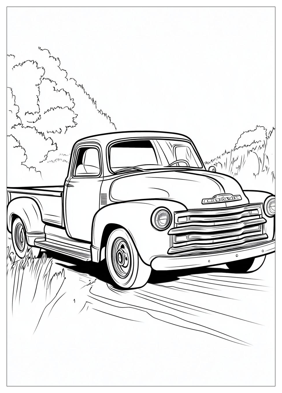 Chevy Truck Coloring Pages-3