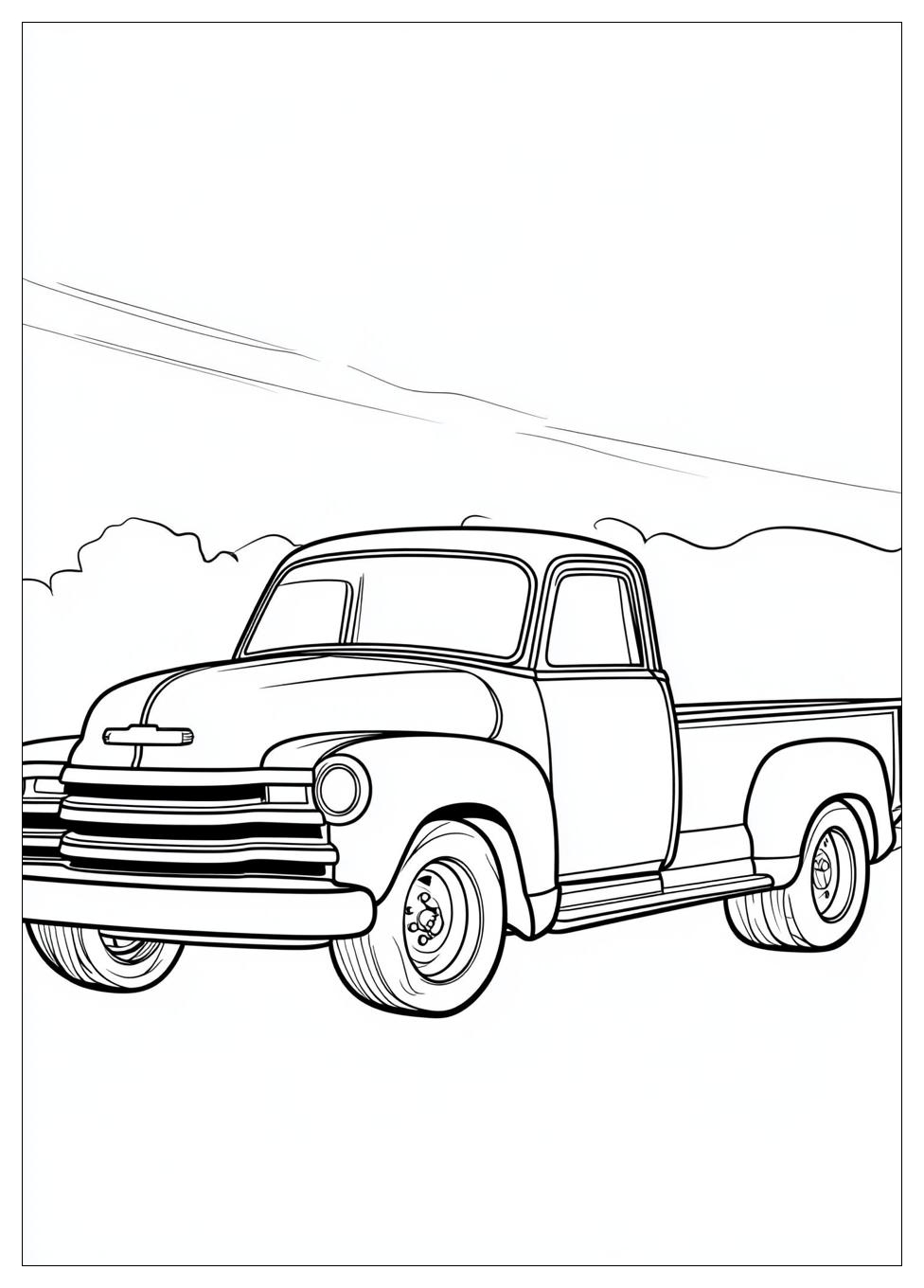 Chevy Truck Coloring Pages-5
