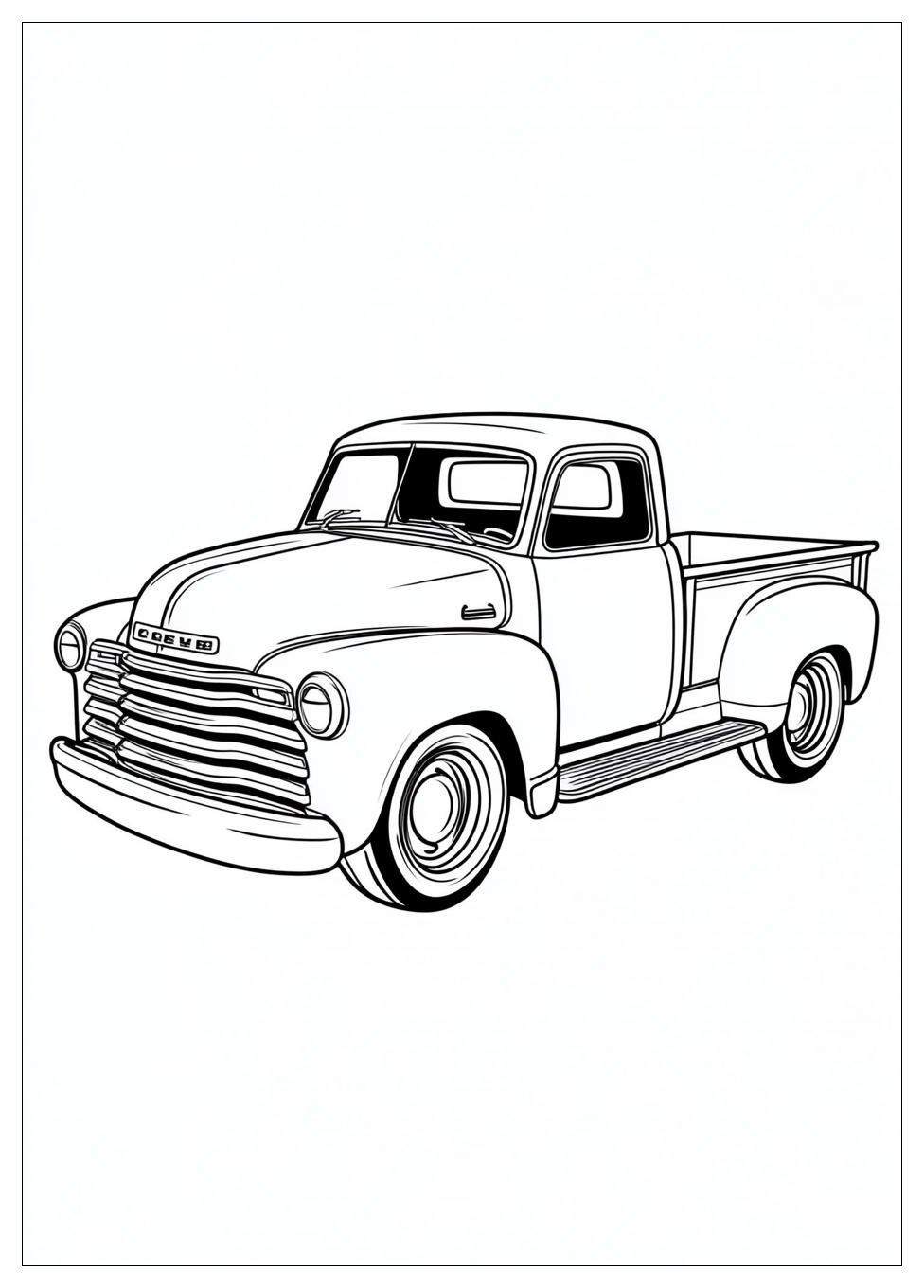 Chevy Truck Coloring Pages-6