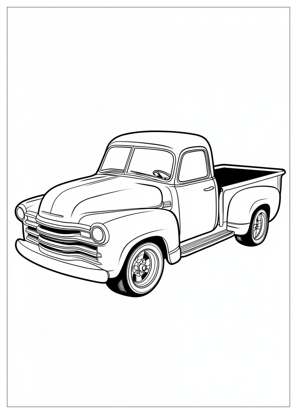 Chevy Truck Coloring Pages-9