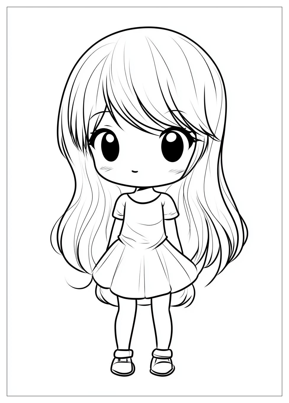Chibi Coloring Pages-1