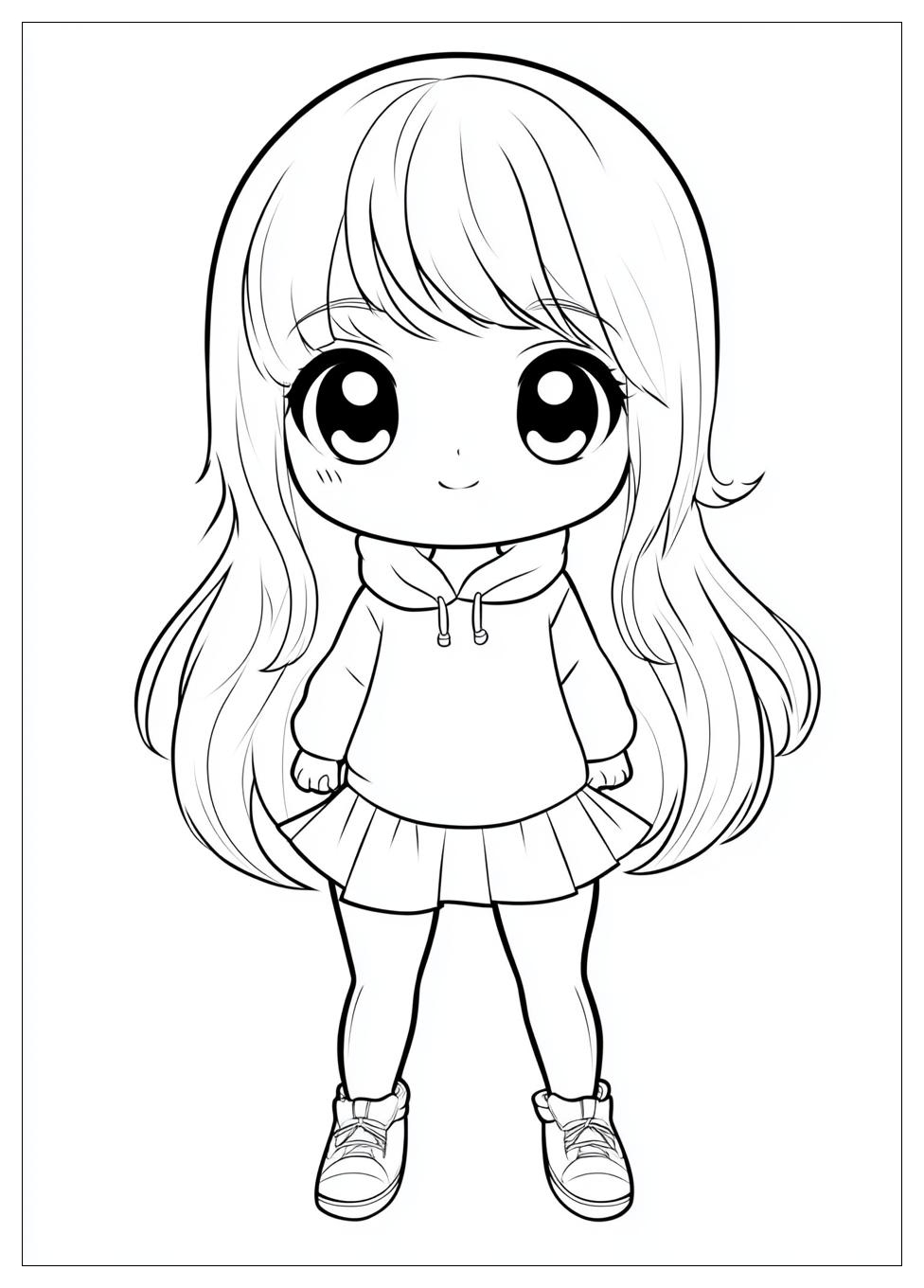 Chibi Coloring Pages-11