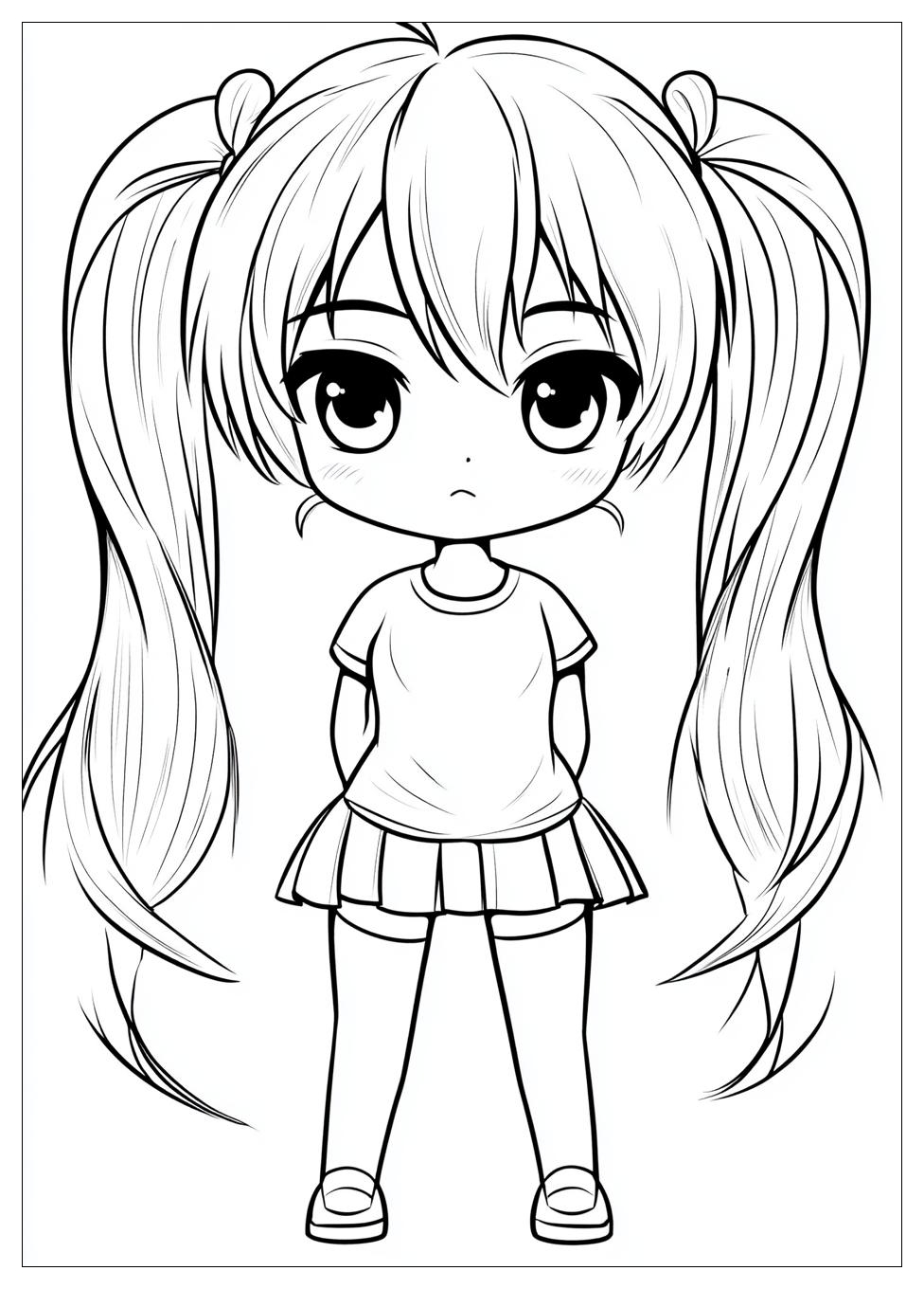 Chibi Coloring Pages-12