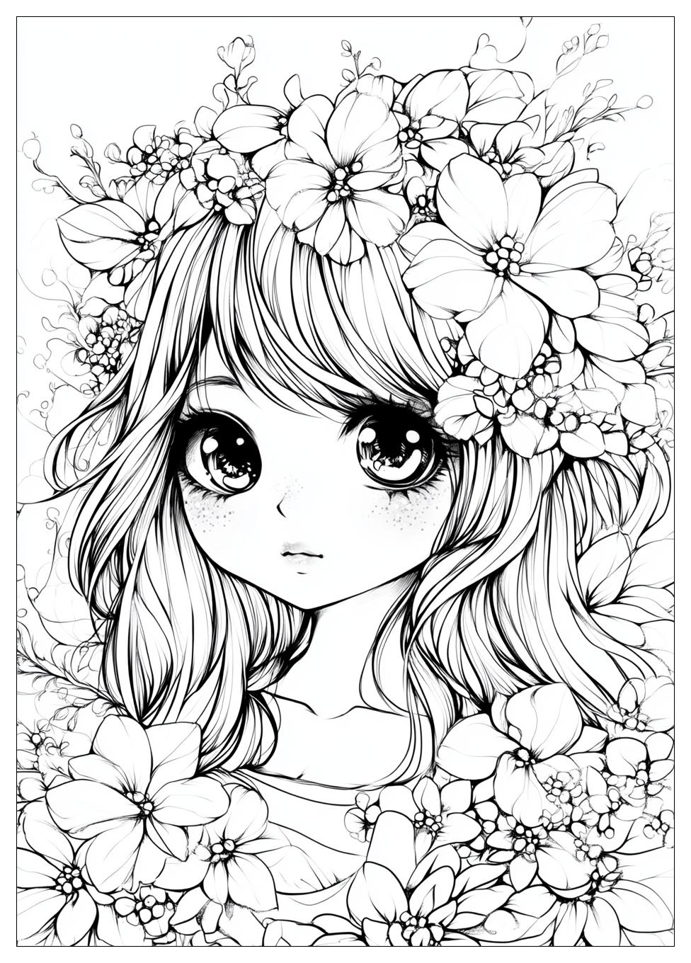 Chibi Coloring Pages-14