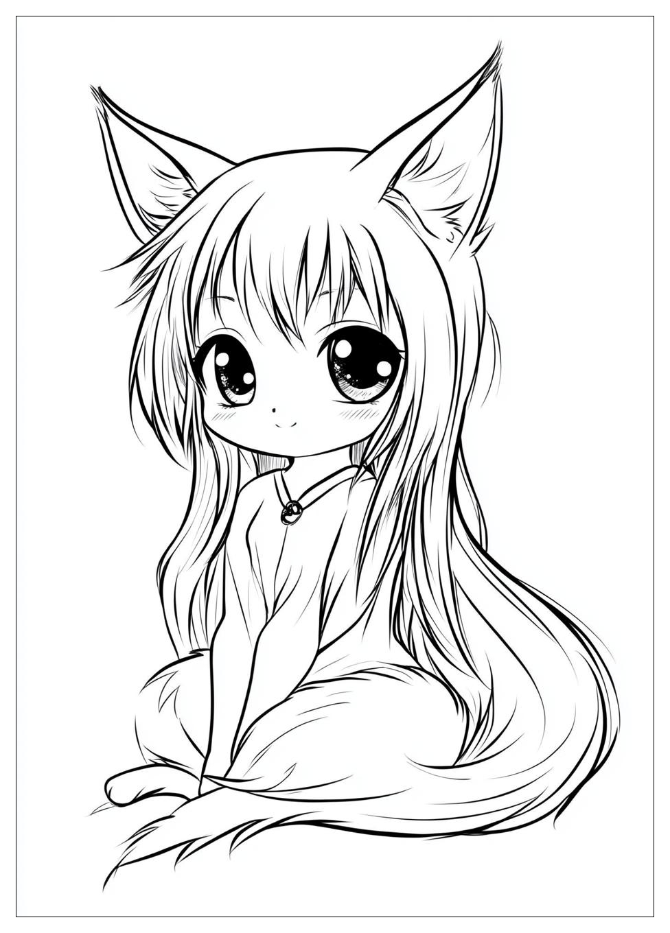 Chibi Coloring Pages-16