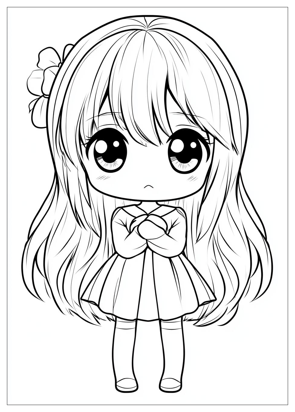 Chibi Coloring Pages-3