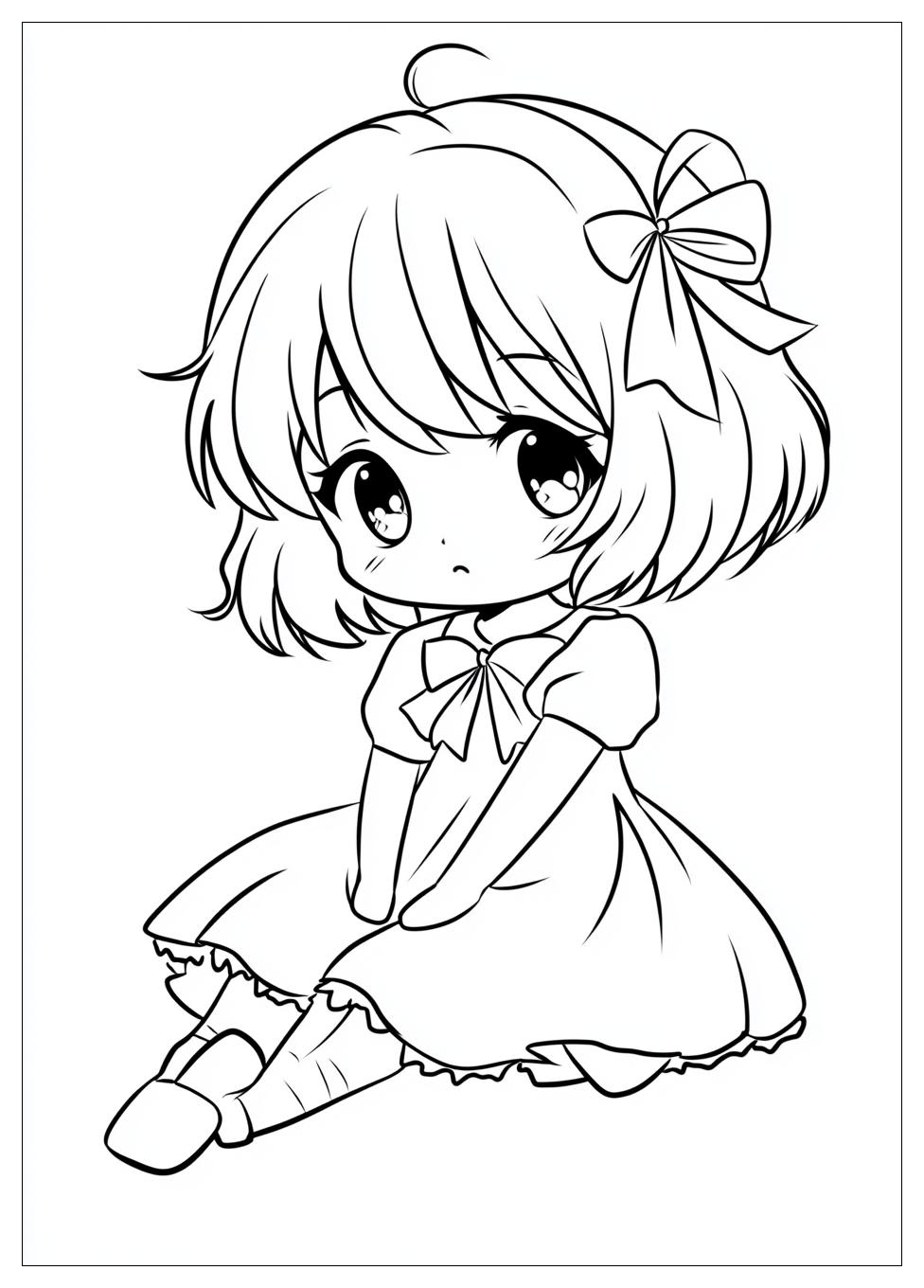 Chibi Coloring Pages-4