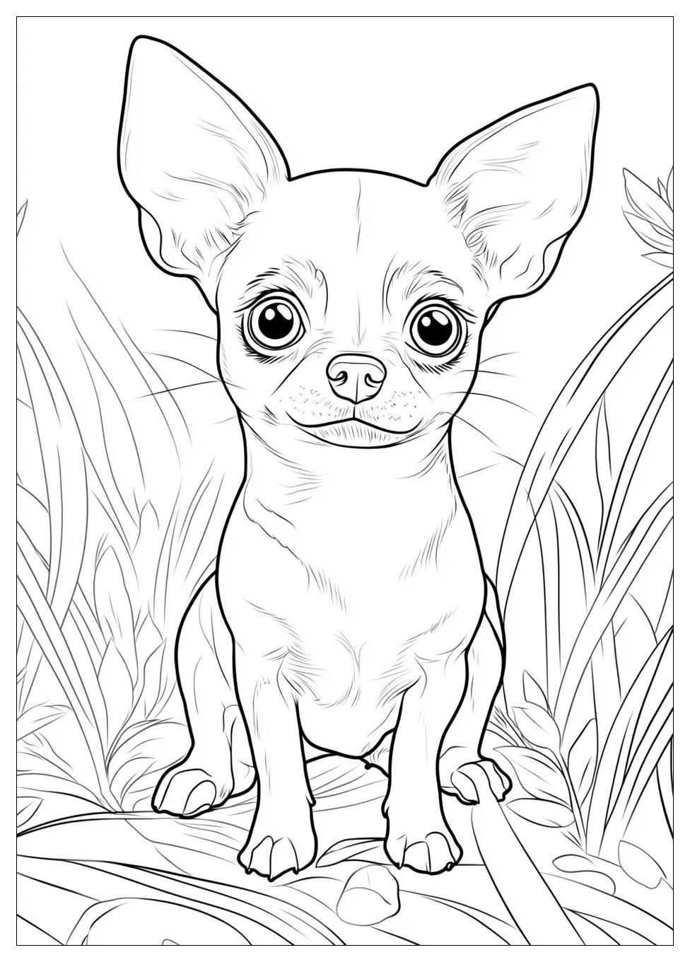 Free Printable Chihuahua Coloring Pages 1 Chihuahua Coloring Pages-1
