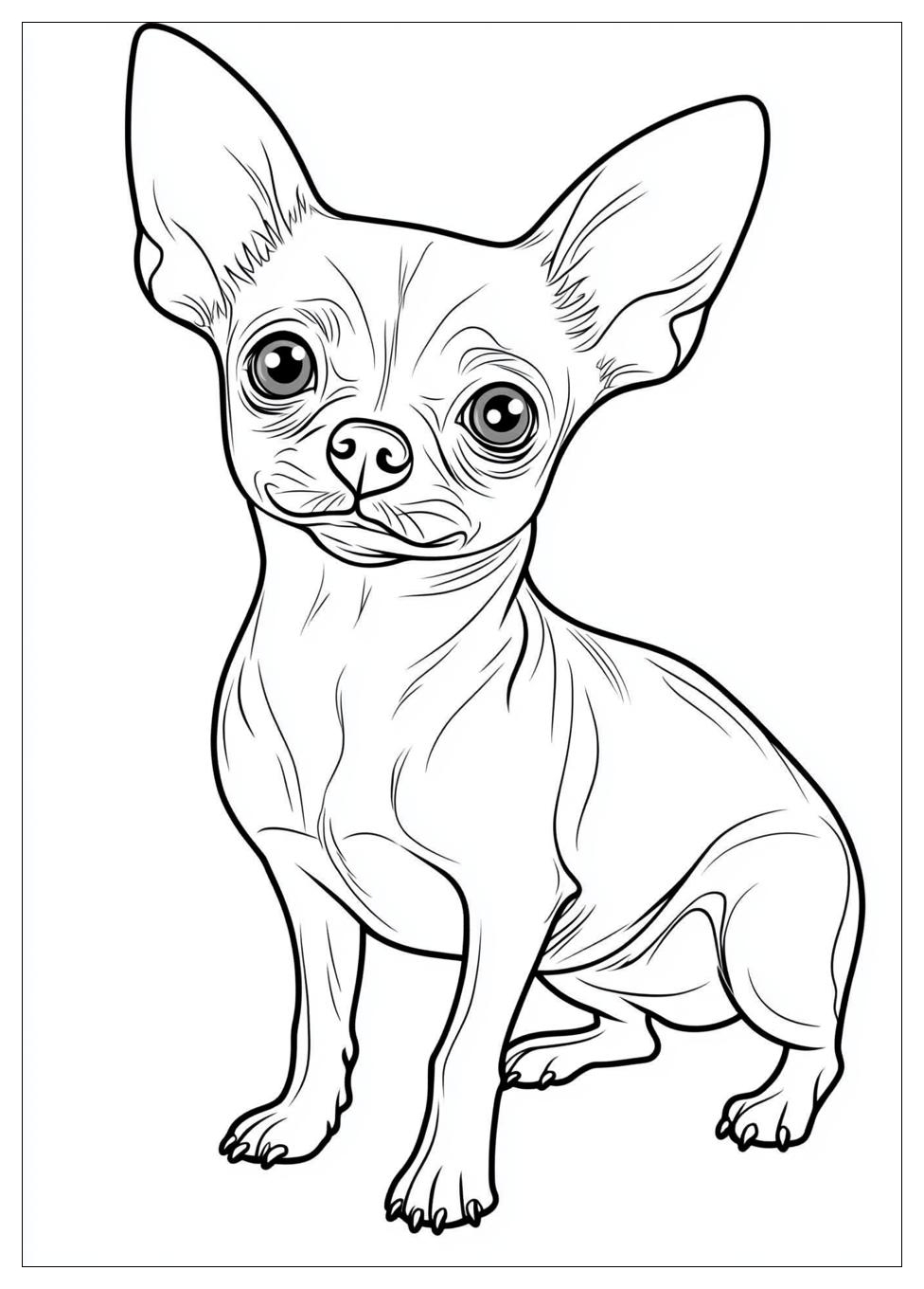 Free Printable Chihuahua Coloring Pages 12 Chihuahua Coloring Pages-12