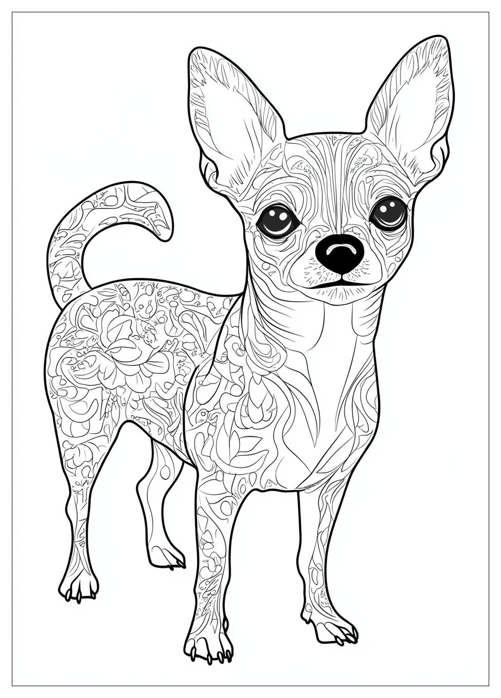 Free Printable Chihuahua Coloring Pages 13 Chihuahua Coloring Pages-13