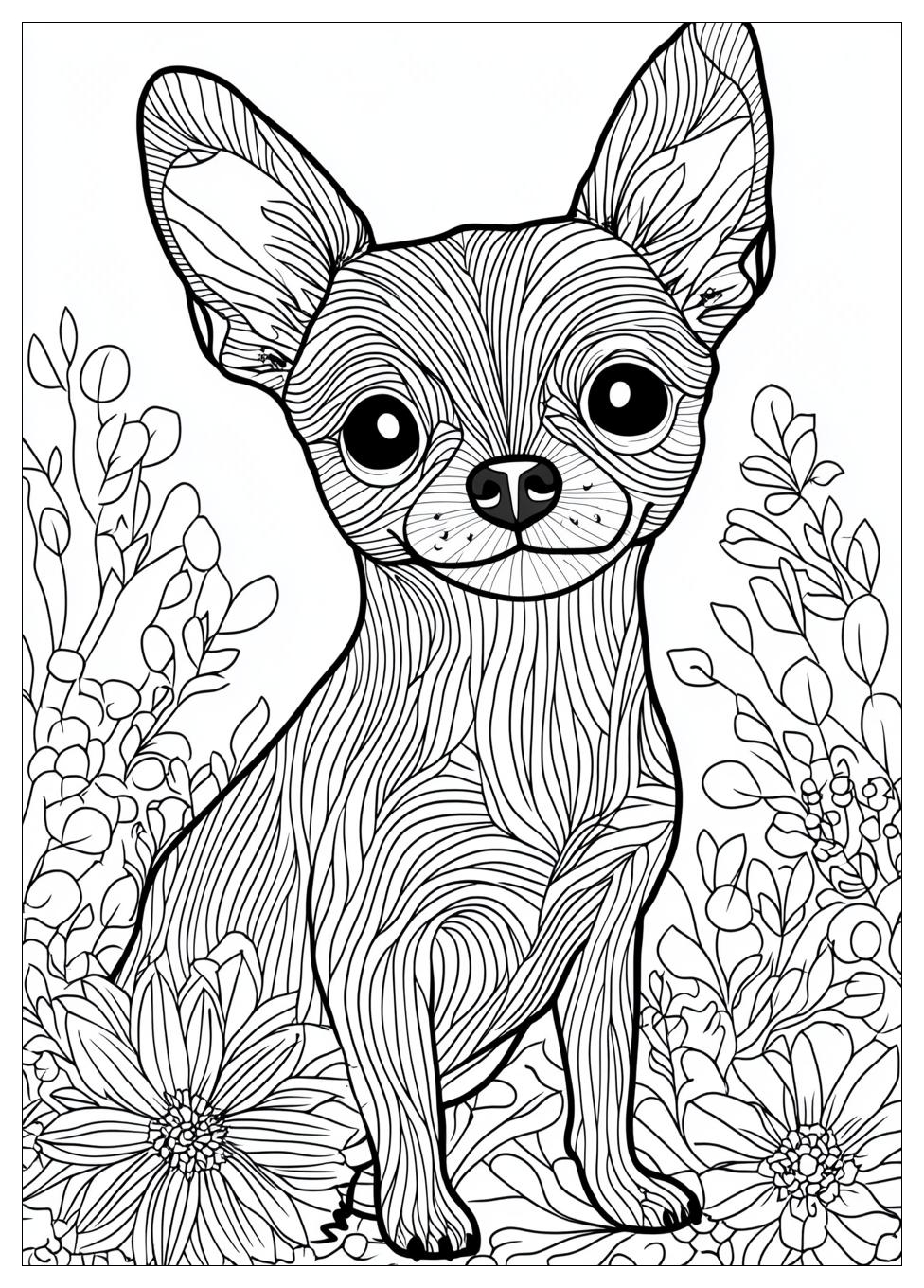 Free Printable Chihuahua Coloring Pages 14 Chihuahua Coloring Pages-14