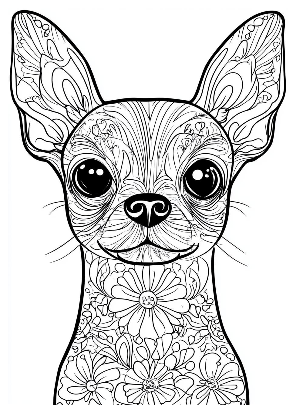 Free Printable Chihuahua Coloring Pages 16 Chihuahua Coloring Pages-16