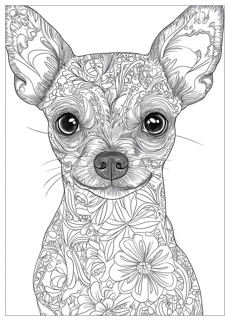 Free Printable Chihuahua Coloring Pages 19 Chihuahua Coloring Pages-19