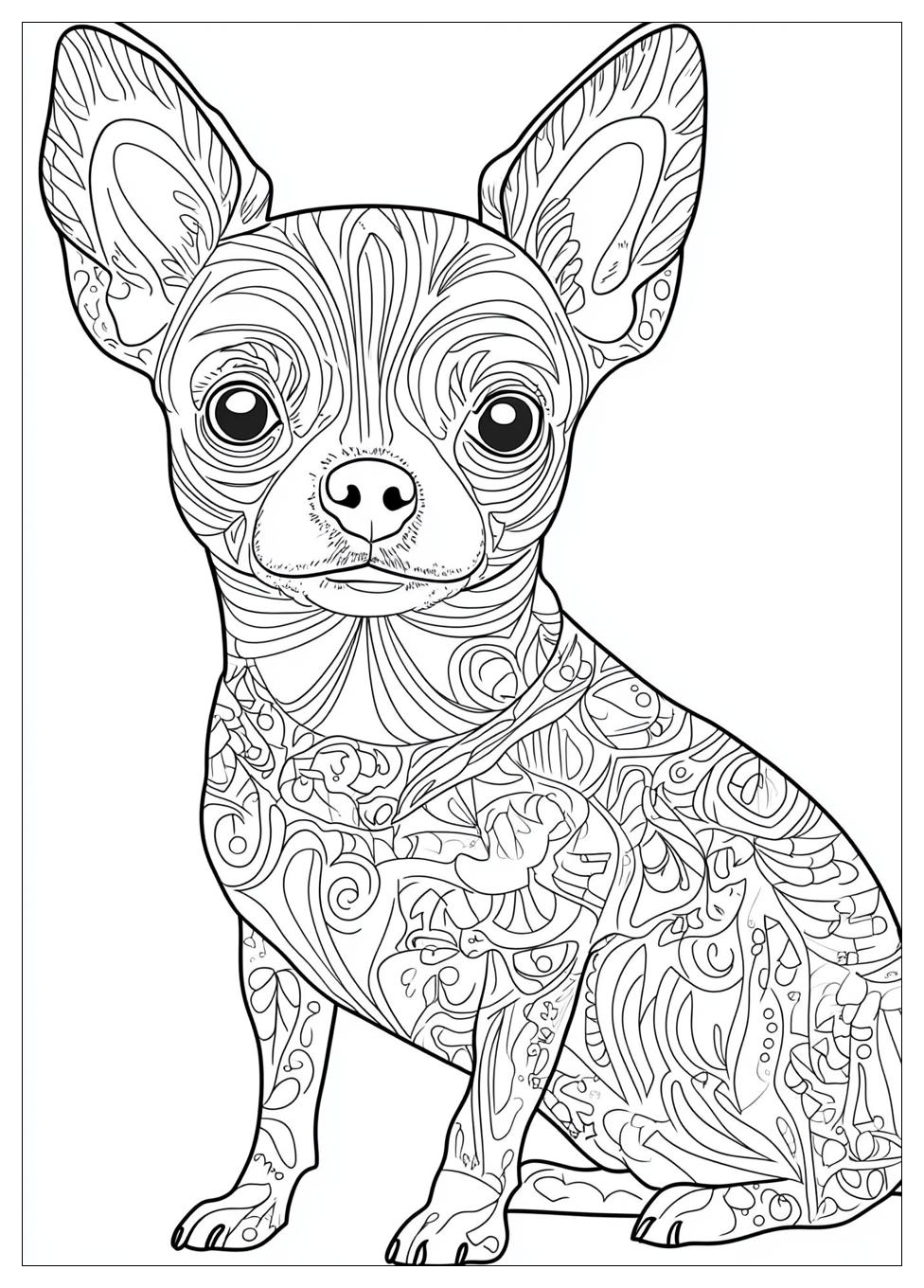 Free Printable Chihuahua Coloring Pages 20 Chihuahua Coloring Pages-20
