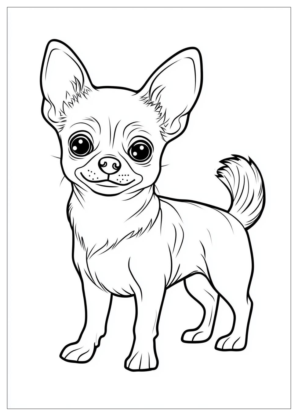 Free Printable Chihuahua Coloring Pages 5 Chihuahua Coloring Pages-5