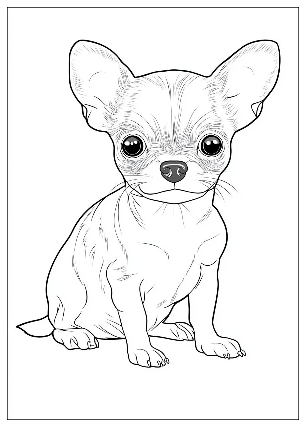 Free Printable Chihuahua Coloring Pages 6 Chihuahua Coloring Pages-6
