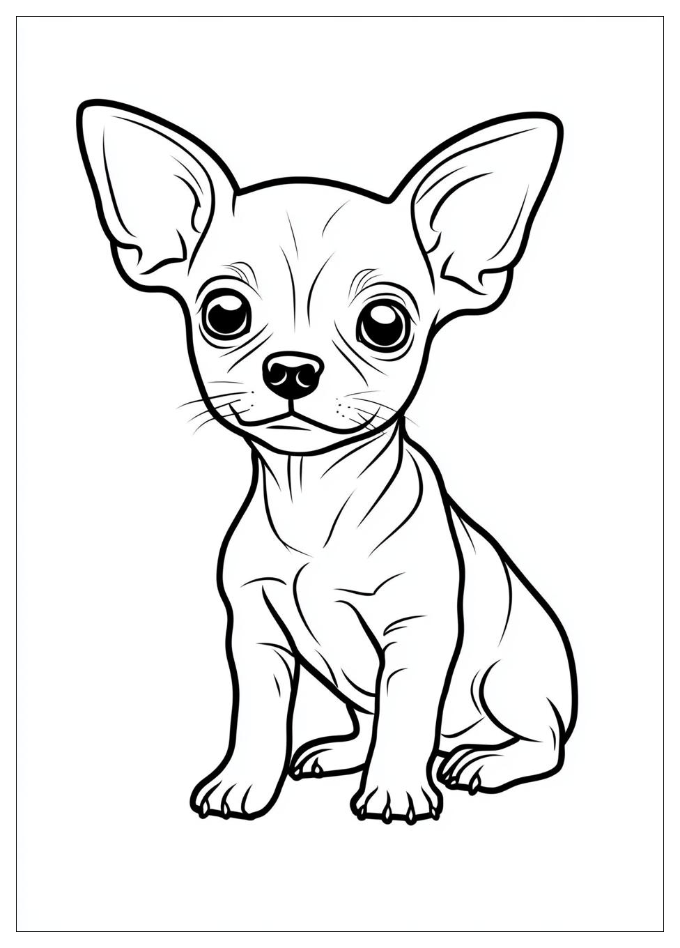 Free Printable Chihuahua Coloring Pages 7 Chihuahua Coloring Pages-7
