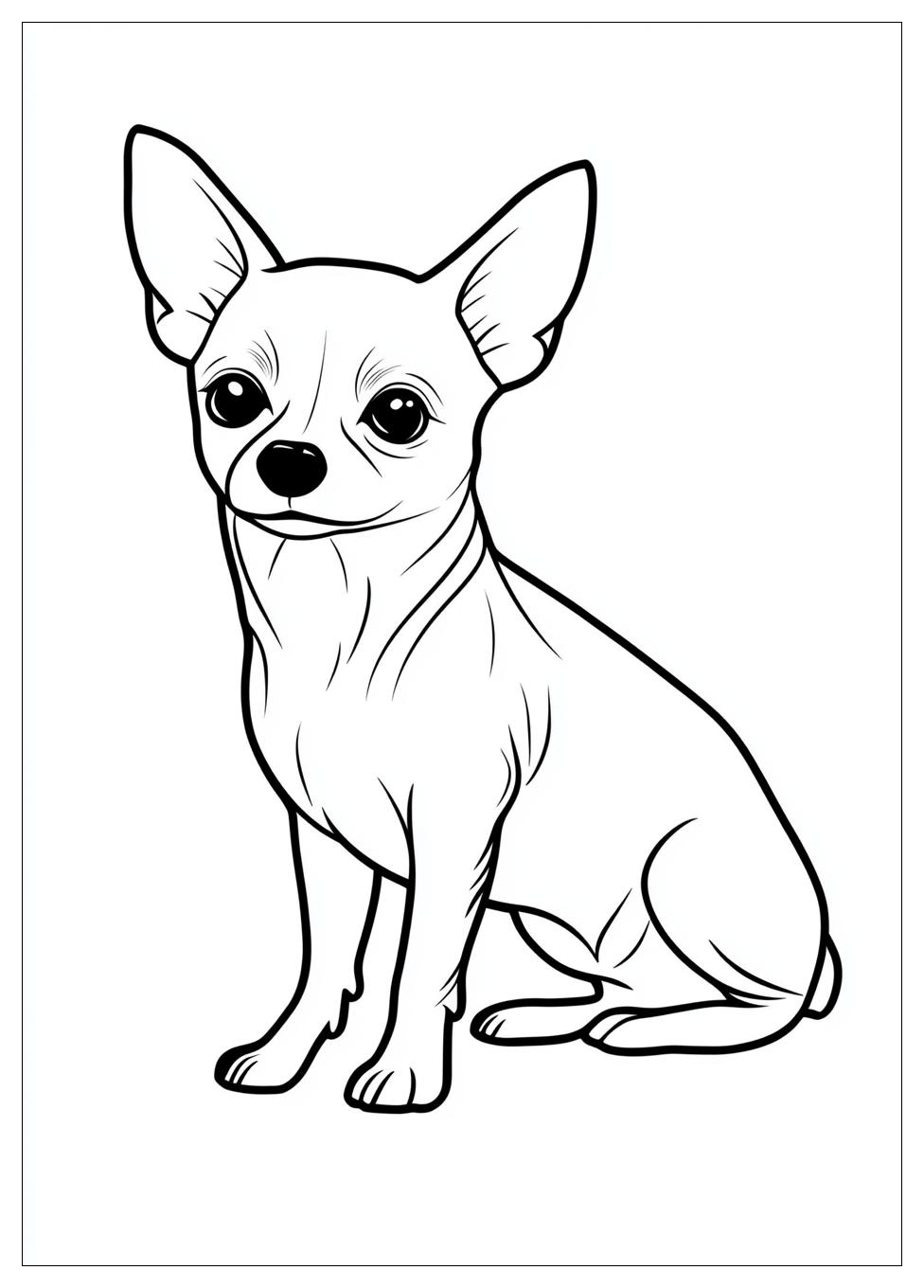 Free Printable Chihuahua Coloring Pages 8 Chihuahua Coloring Pages-8