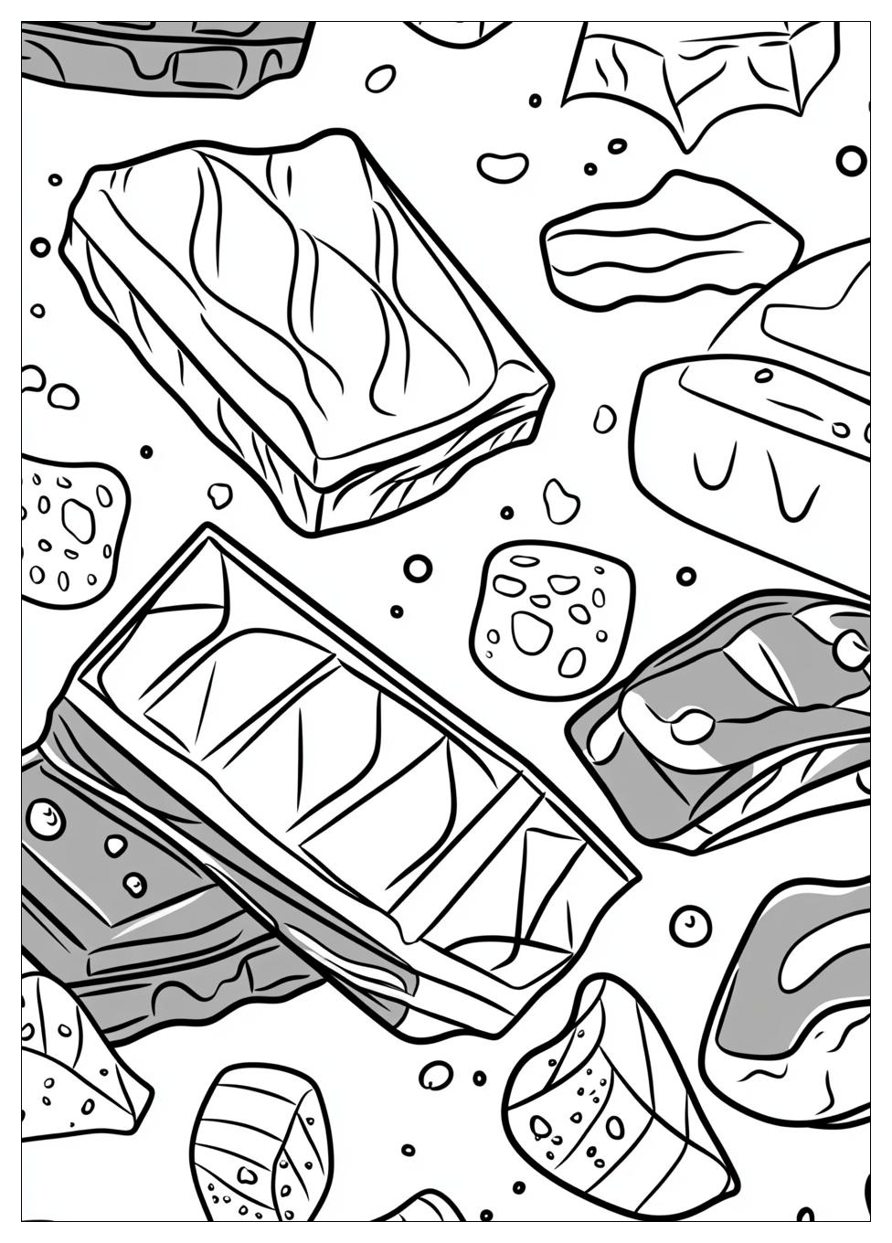 Chocolate Coloring Pages-1
