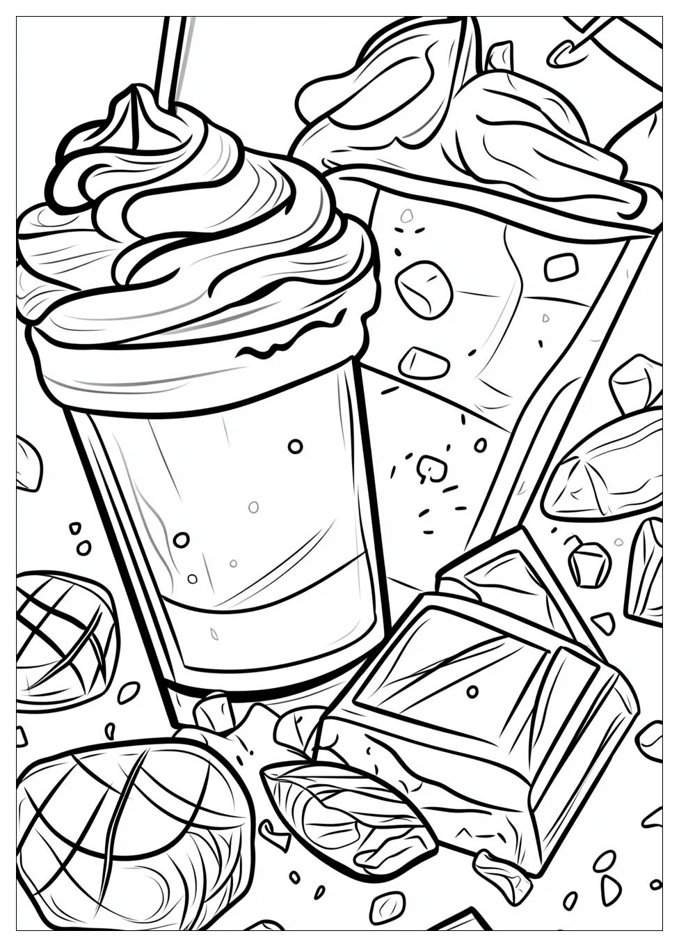 Chocolate Coloring Pages-10