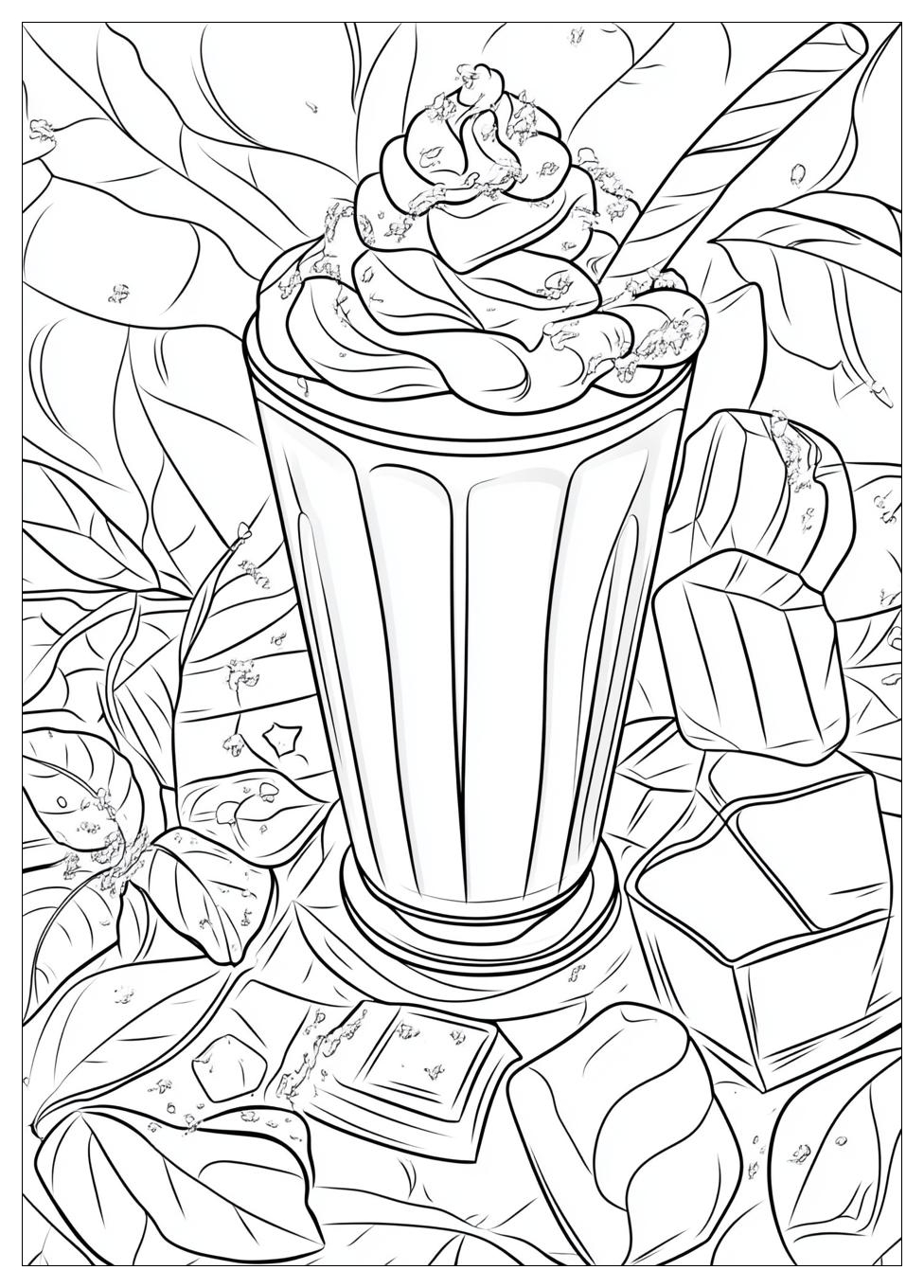 Chocolate Coloring Pages-11