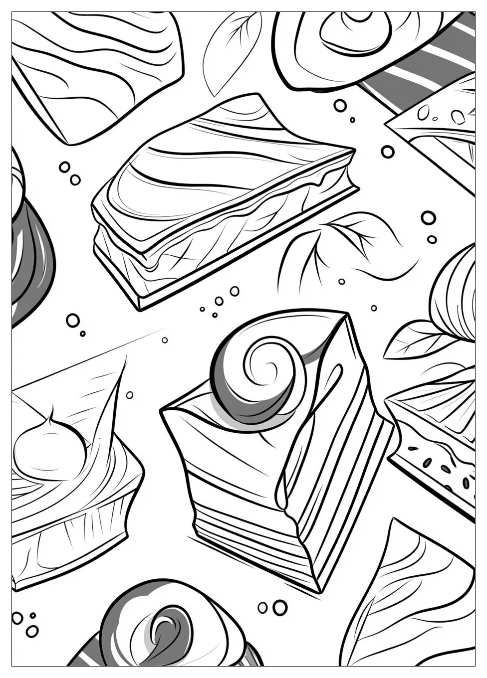 Chocolate Coloring Pages-12