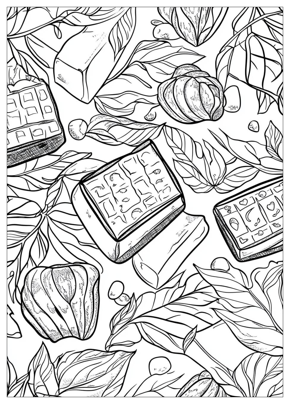 Chocolate Coloring Pages-19