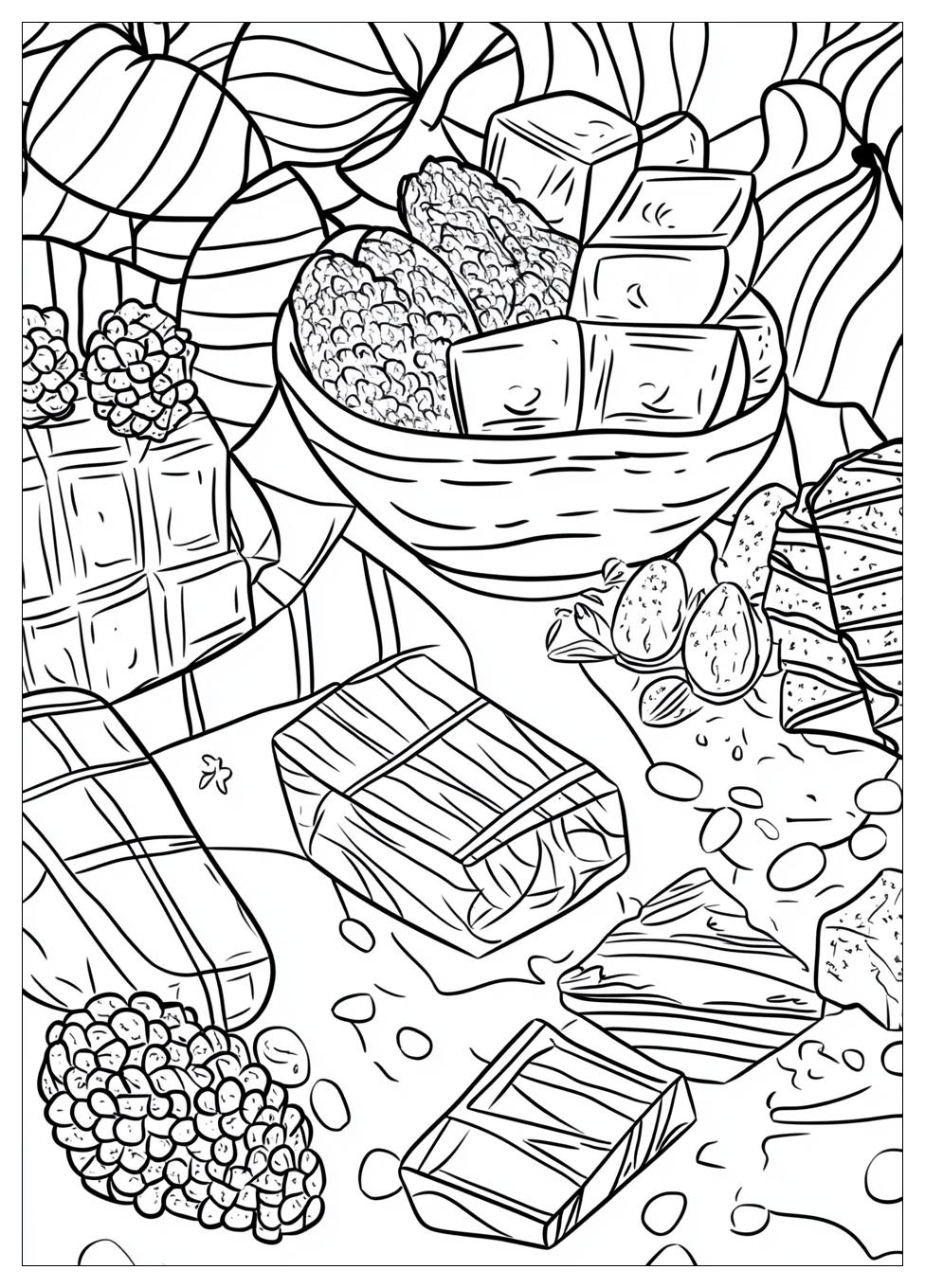 Chocolate Coloring Pages-20