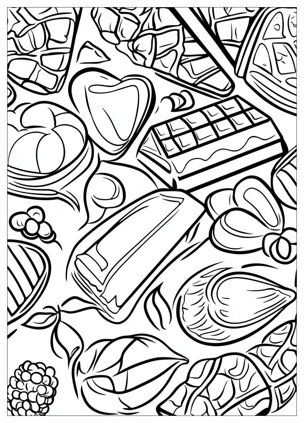 Chocolate Coloring Pages-3