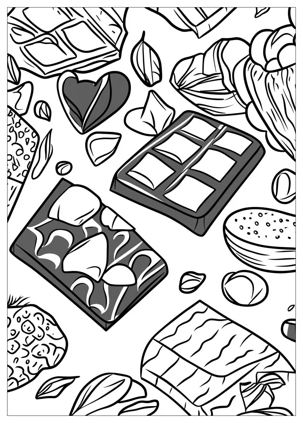 Chocolate Coloring Pages-4