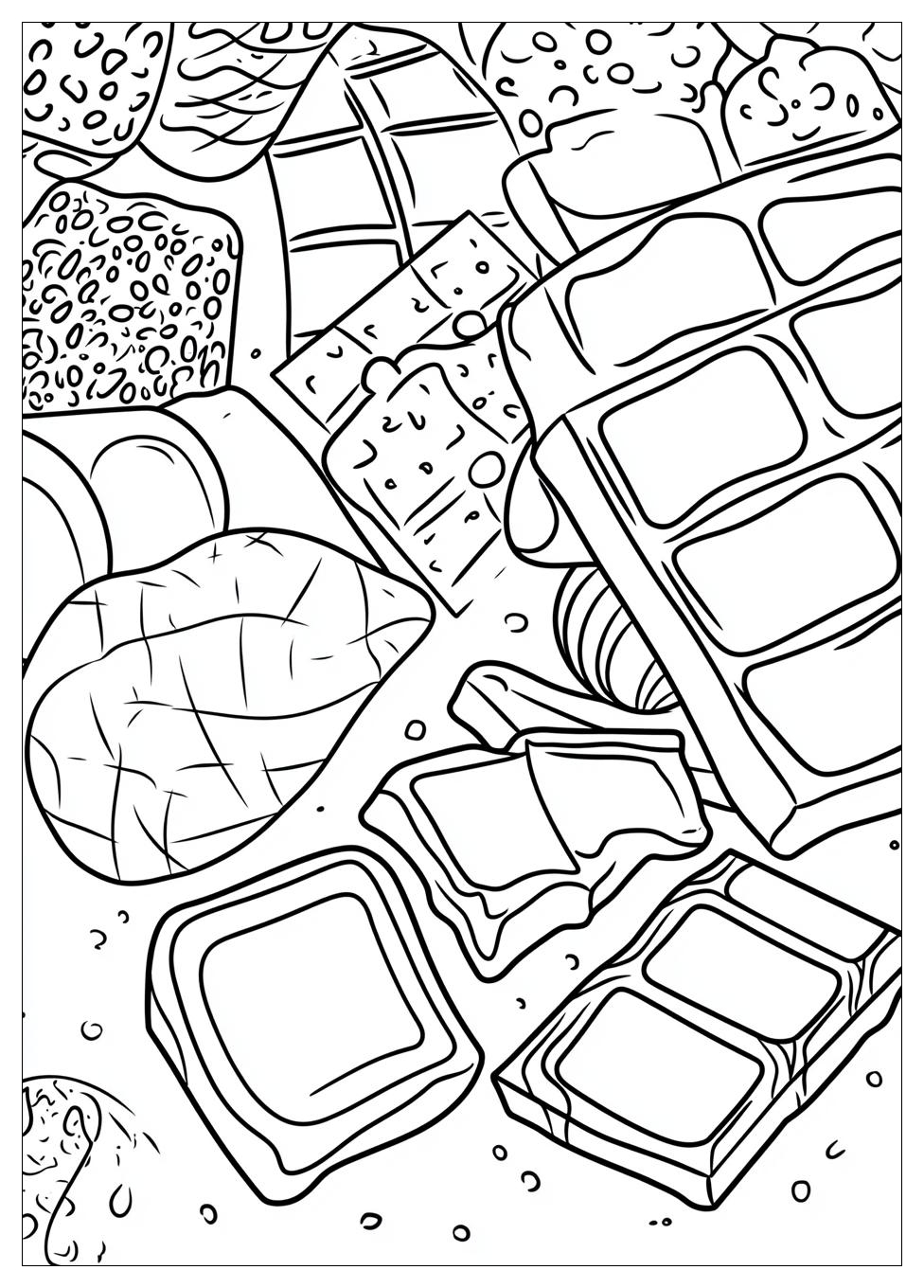 Chocolate Coloring Pages-5