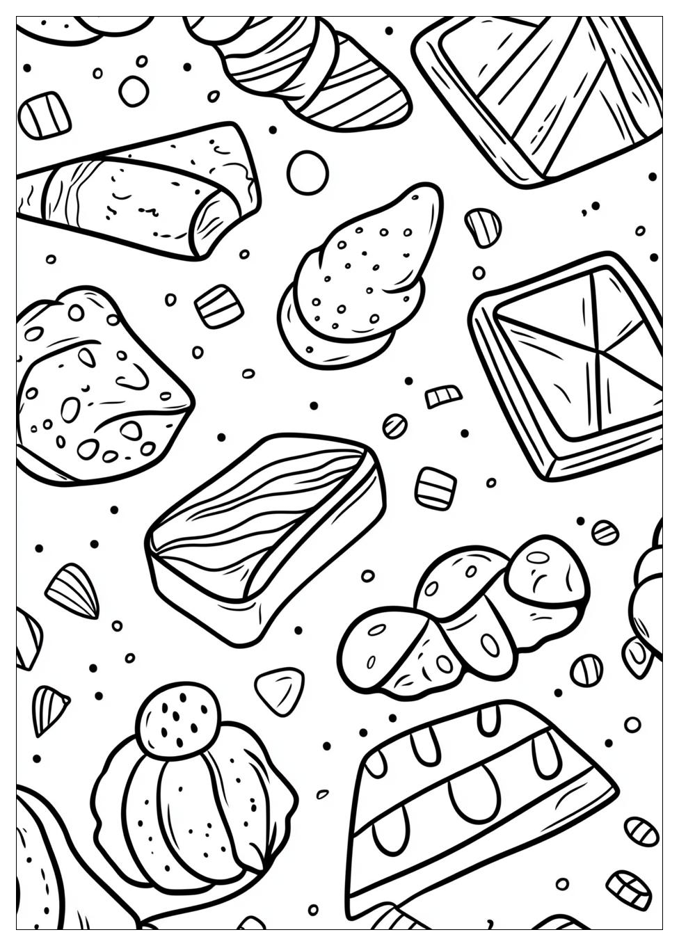 Chocolate Coloring Pages-6