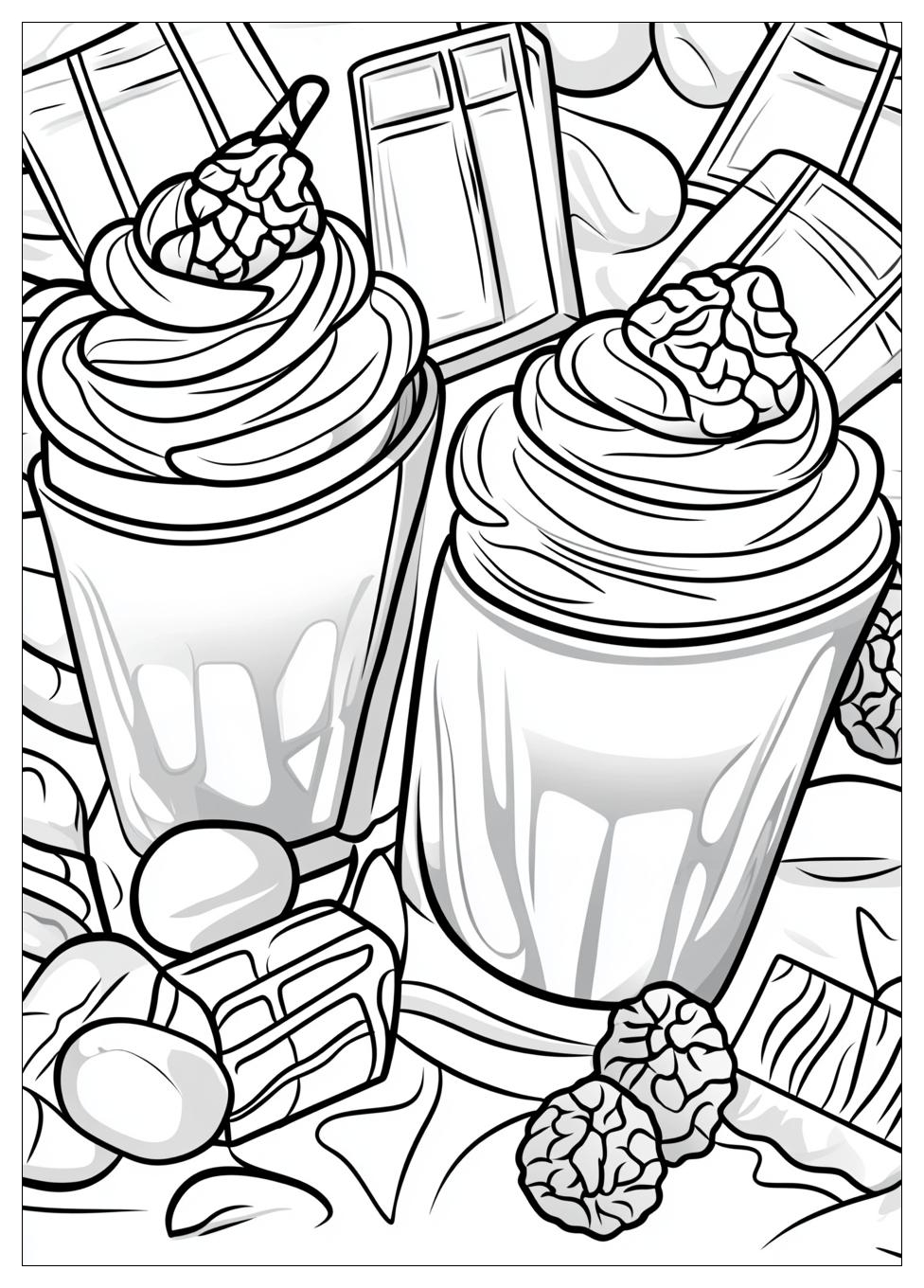 Chocolate Coloring Pages-8