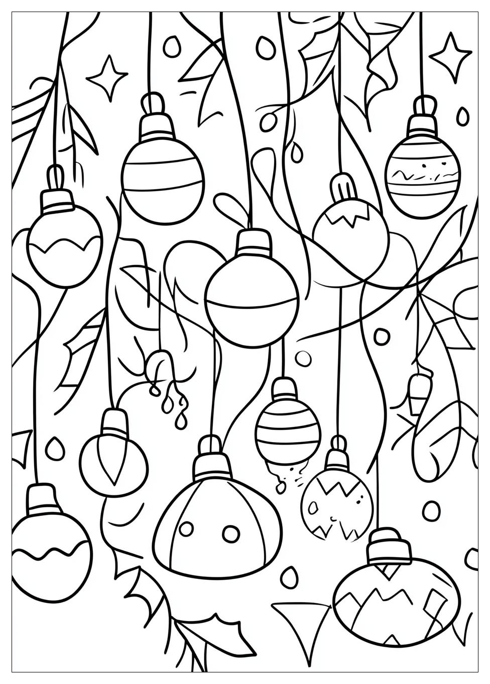 Christmas Lights Coloring Pages-10
