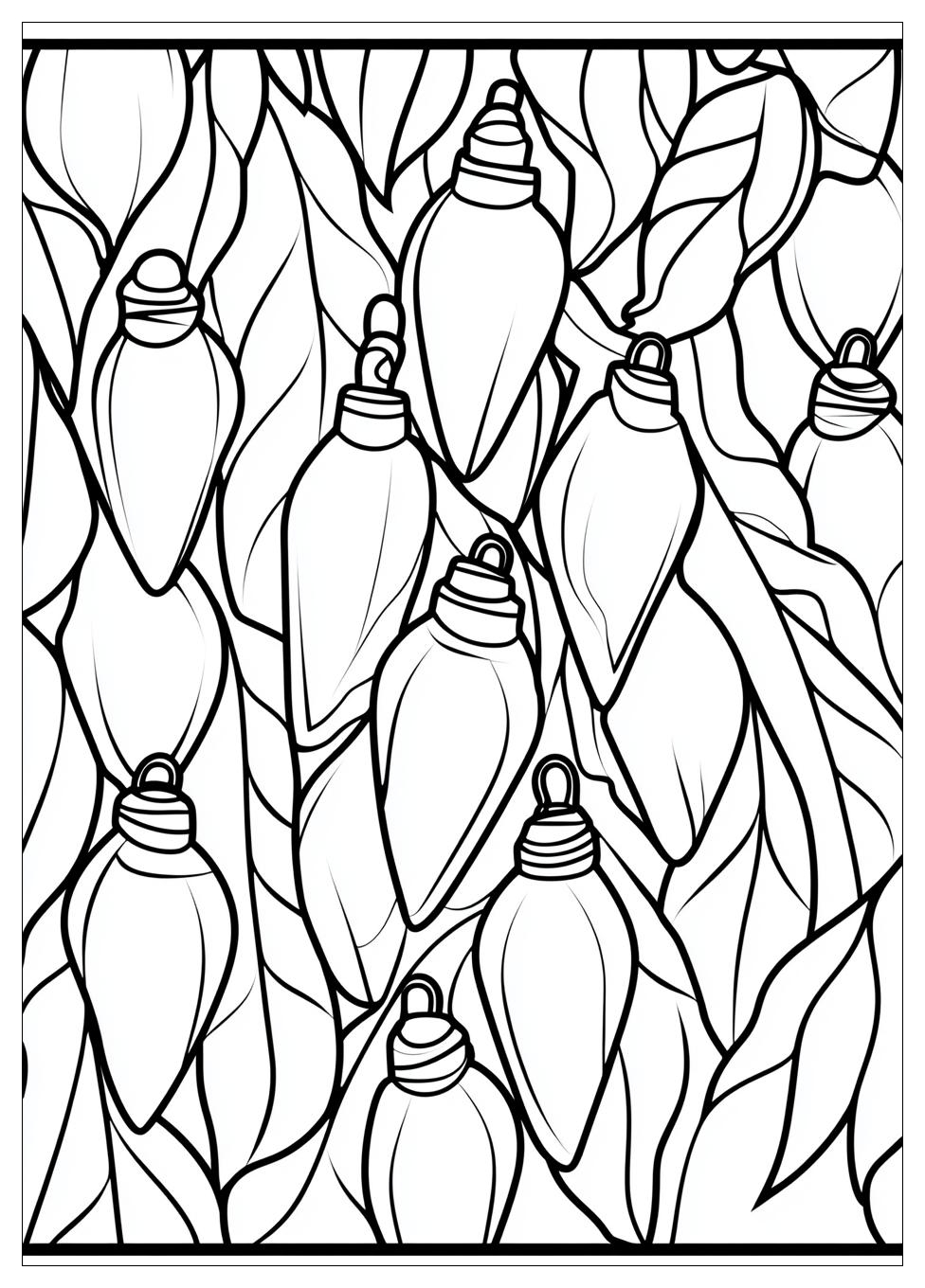 Christmas Lights Coloring Pages-18