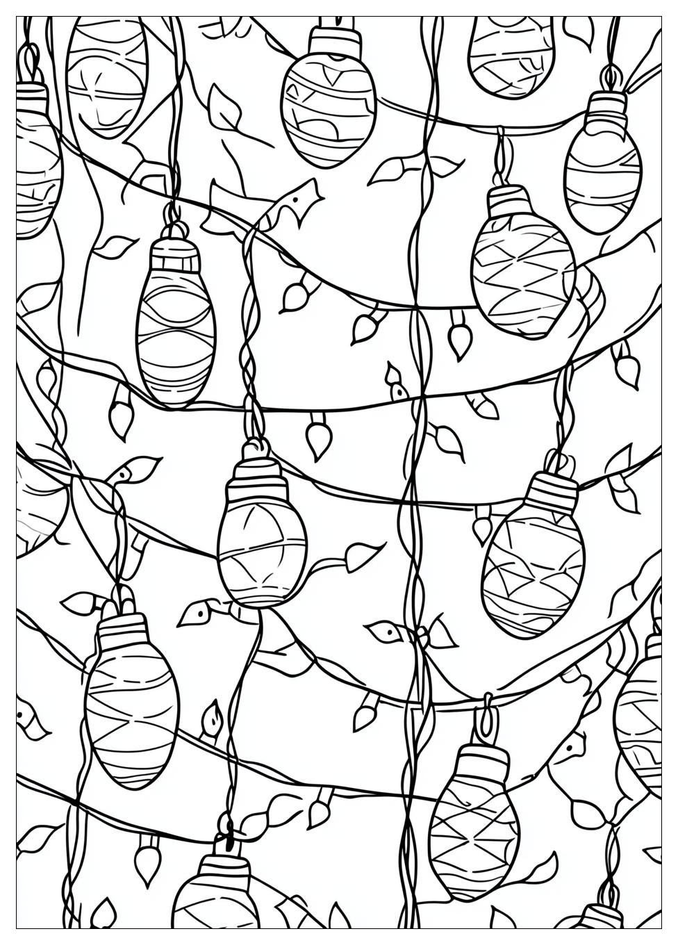 Christmas Lights Coloring Pages-19