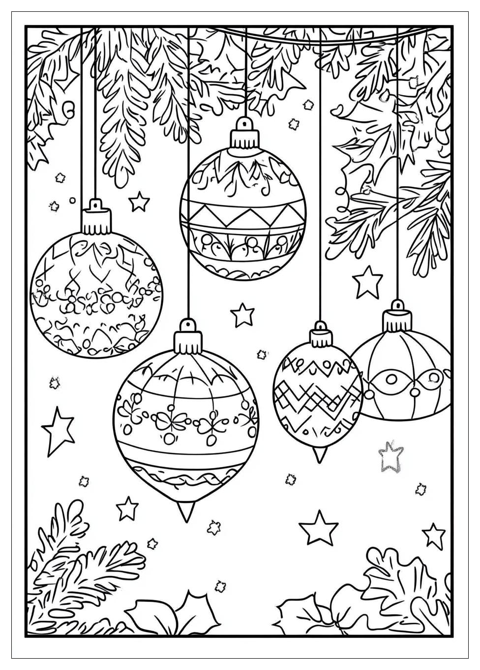 Christmas Lights Coloring Pages-4