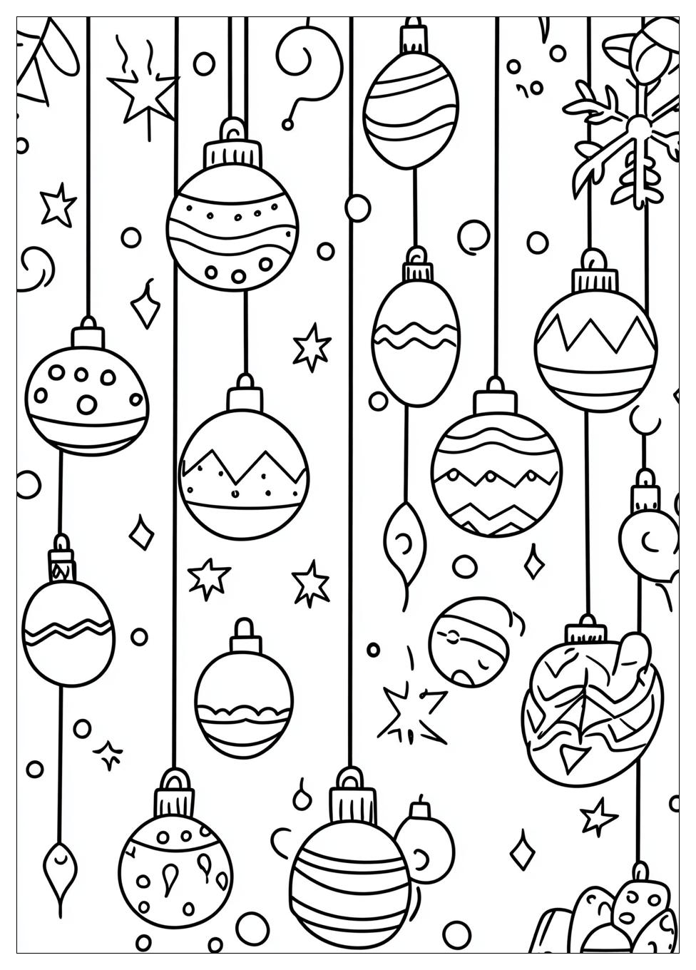 Christmas Lights Coloring Pages-9