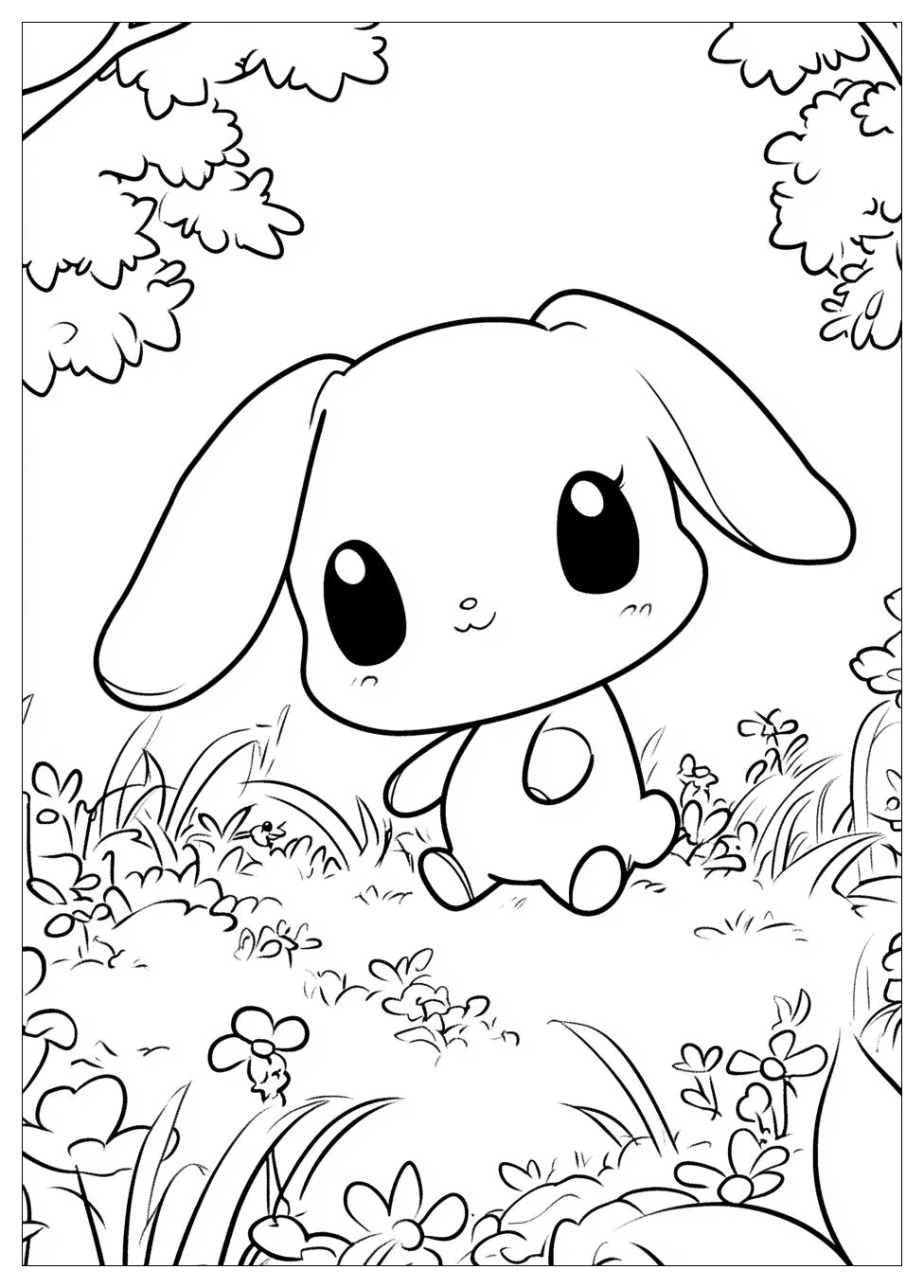 Cinnamoroll Coloring Pages-3