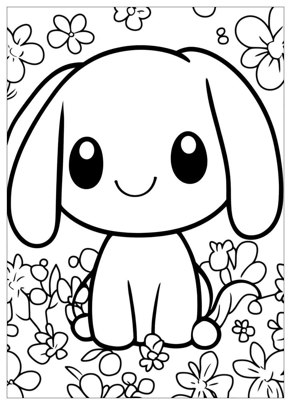 Cinnamoroll Coloring Pages-9