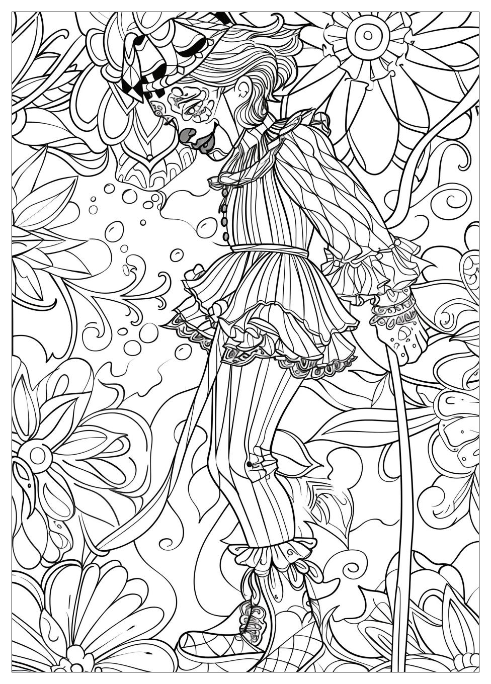 Circus Carnival Coloring Pages-14
