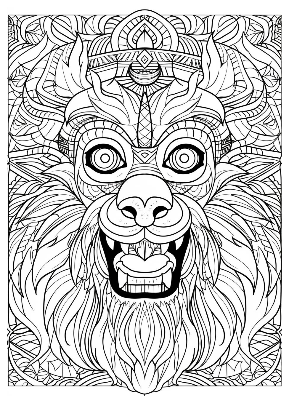 Circus Clown Coloring Pages-17